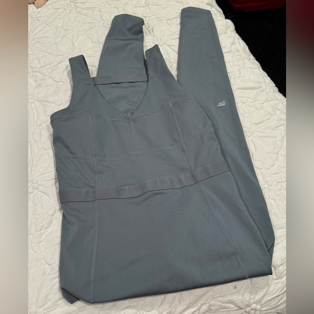 Backless fabletics jumpsuit!